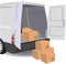 Cabined van for work and material transport