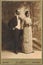 Cabinet card shows the engaged couple. Photo was taken in Austro-Hungarian Empire or also Austro-Hungarian Monarchy