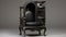 Cabinet Chair: A Functional And Ornate Assemblage Art Piece