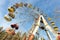 Cabins of abandoned Ferris wheel