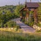 Cabins in the hills of Park City square