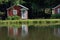 Cabins by the lake