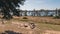 The cabins view of Dixie Lake in Lake Louisa State Park in Clermont, Florida