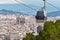 Cable car in Barcelona