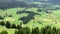 Cable car climb to Mount First, Switzerland.