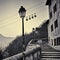 Cable car in Grenoble, France