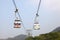 Cable car on Lantau Island, Hong Kong