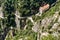 Cable car in Montserrat mountains