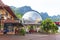 Cable car in mountains on Langkawi island