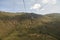 Cable car over the Chicamocha Canyon, tourist destination in Santander, Colombia