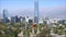 Cable car ride in Santiago, Chile