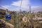 Cable car in Santiago de Chile