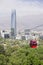 Cable car in Santiago de Chile