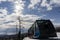 Cable car to Hrebienok in winter scenery. Tatra Mountains. Slovakia.