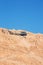 Cable Car to Masada -the ancient jewish fortress on Judaean Desert overlooking the Dead Sea Israel