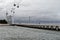 cable car, Vasco da Gama Bridge and Torre Vasco da Gama, Lisbon, Portugal