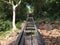 Cable car way up to the mountain at Khao Wang, Petchburi.