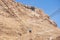 Cable Cars and the Snake Path at Masada in Israel