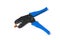 Cable crimper plier tool with almond