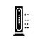 cable modem glyph icon vector illustration