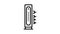 cable modem line icon animation