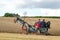 Cable pulled plough at Dorset steam fair