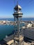 Cable Railway Tower Barcelona Grey Harbour