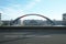 A cable-stayed bridge bridge connecting Terminal 1 and Terminal 2 at Haneda International Airport