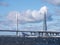 The cable-stayed bridge over the Petrovsky fairway - as part of the Western High-Speed Diameter. Construction of the