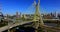 Cable-stayed bridge in the world, Sao Paulo Brazil, South America