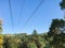 cable tramway line over Kislovodsk National Park