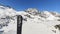 The cableway to mount Titlis over Engelberg on the Swiss alps