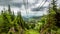 Cableway to mountain Kasprowy Wierch from Kuznice, Poland