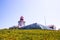 Cabo da roca lighthouse closeup, Portugal