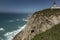 Cabo da Roca Lighthouse Portuguese: Farol de Cabo da Roca which is Portugal`s and continental Europe`s most westerly point