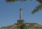 Cabo de Palos Lighthouse on La Manga, Murcia, Spain.