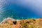 Cabo Girao, Madeira. View from the highest cliff of Europe towards Funchal