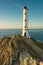 Cabo Home lighthouse in long exposure