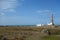 Cabo polonio lighthouse, fence and horse