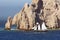 Cabo Rocks and Sailboat