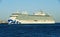 Cabo San Lucas, Mexico - November 7, 2022 - Discovery Princess Cruise ship sailing by the bay