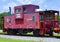 Caboose at end of a special purpose train