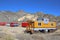 Caboose village train cars