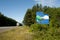 Cabot Trail Road Sign - Nova Scotia - Canada