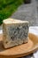 Cabrales artisan blue cheese made by rural dairy farmers in Asturias, Spain