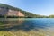 Caccamo lake in Italy