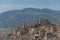 Caccamo, Sicily. Medieval italian city with the Norman Castle in