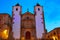 Caceres San Francisco Javier church Spain