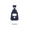 cachaca icon on white background. Simple element illustration from brazilia concept