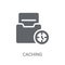 Caching icon. Trendy Caching logo concept on white background fr